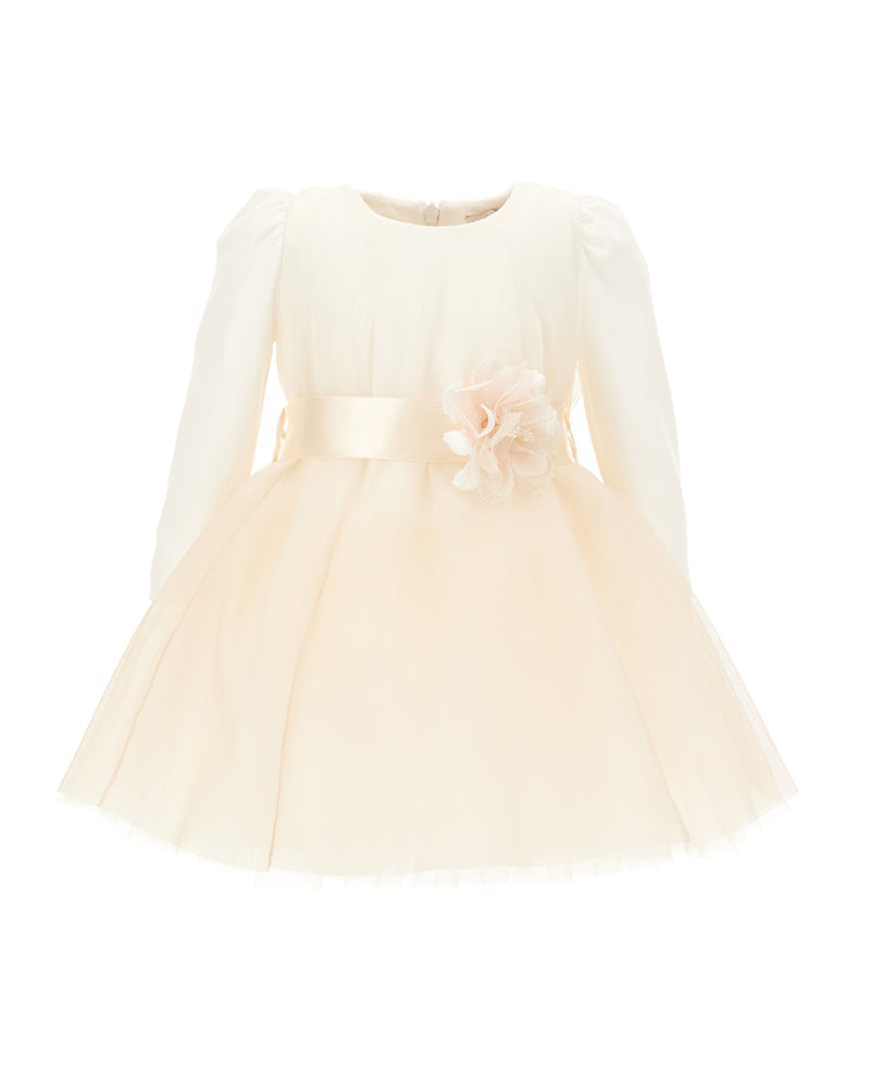 Baby Girls Ivory Tulle Dress