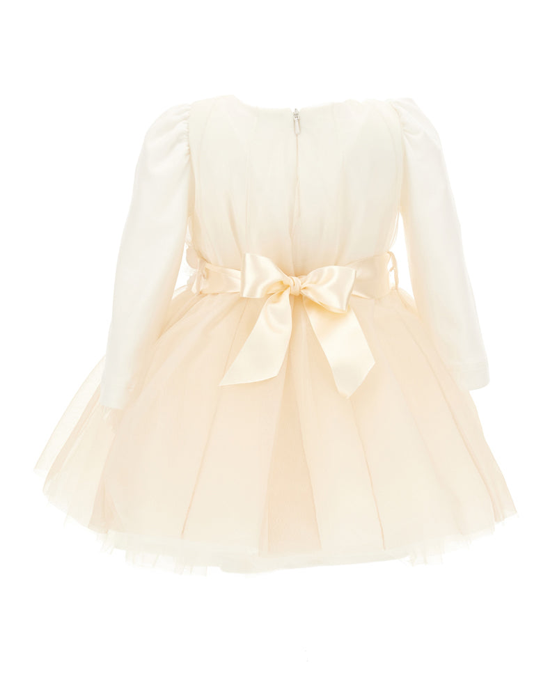 Baby Girls Ivory Tulle Dress