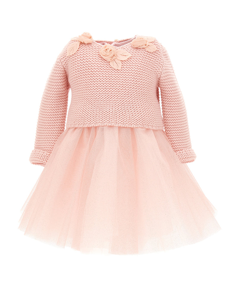 Baby Girls Pink Tulle Dress