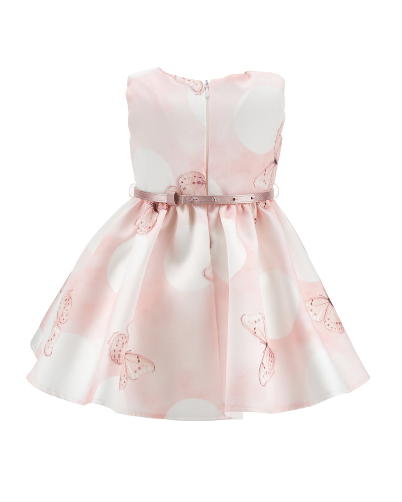 Baby Girls Pink Butterfly Dress