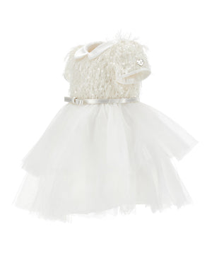 
  
    Monnalisa
  
 Baby Girls White Tulle/Sequin Dress