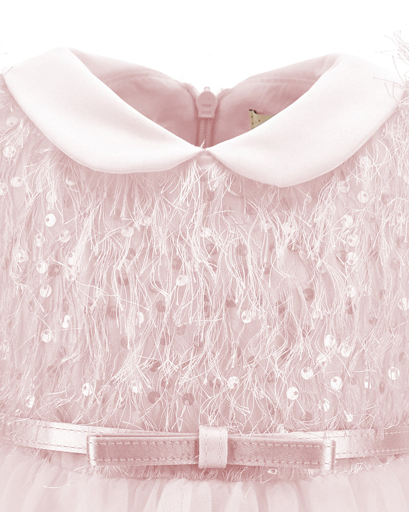 
  
    Monnalisa
  
 Baby Girls Pink Tulle/Sequin Dress