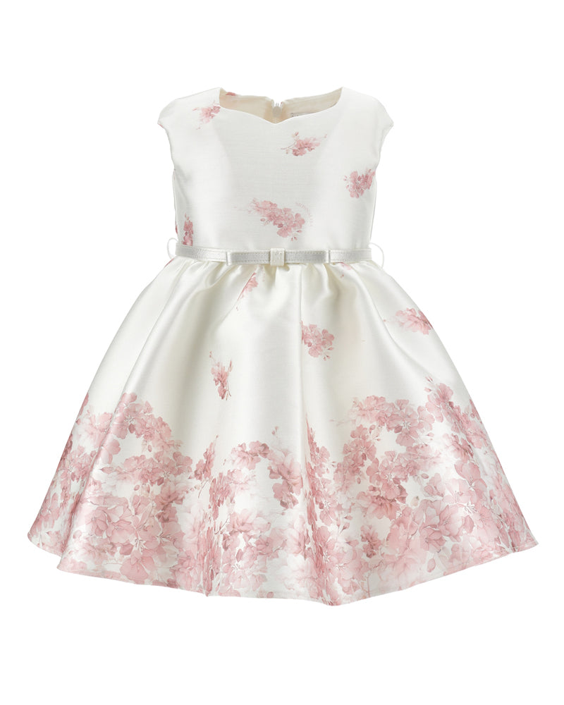 
  
    Monnalisa
  
 Baby Girls White Floral Belt Dress
