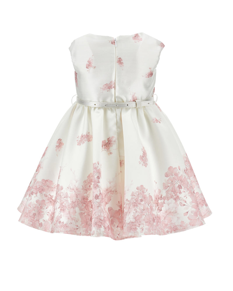 
  
    Monnalisa
  
 Baby Girls White Floral Belt Dress