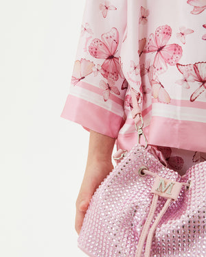 
  
    Monnalisa
  
 Girls Pink Diamanté Bag