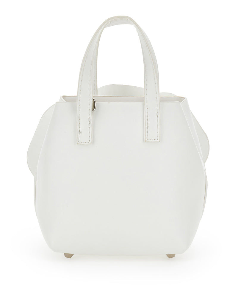 
  
    Monnalisa
  
 Girls White Flower Bag