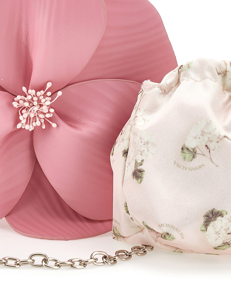 
  
    Monnalisa
  
 Girls Pink Flower Bag