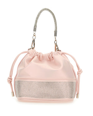 
  
    Monnalisa
  
 Girls Pink Rhinestone Bucket Bag