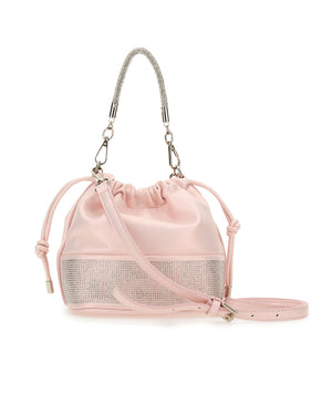
  
    Monnalisa
  
 Girls Pink Rhinestone Bucket Bag