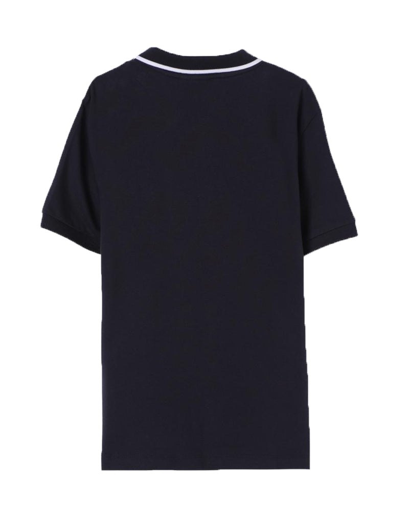 
  
    Ea7
  
    Emporio
  
    Armani
  
 Boys Navy Cotton Logo Polo