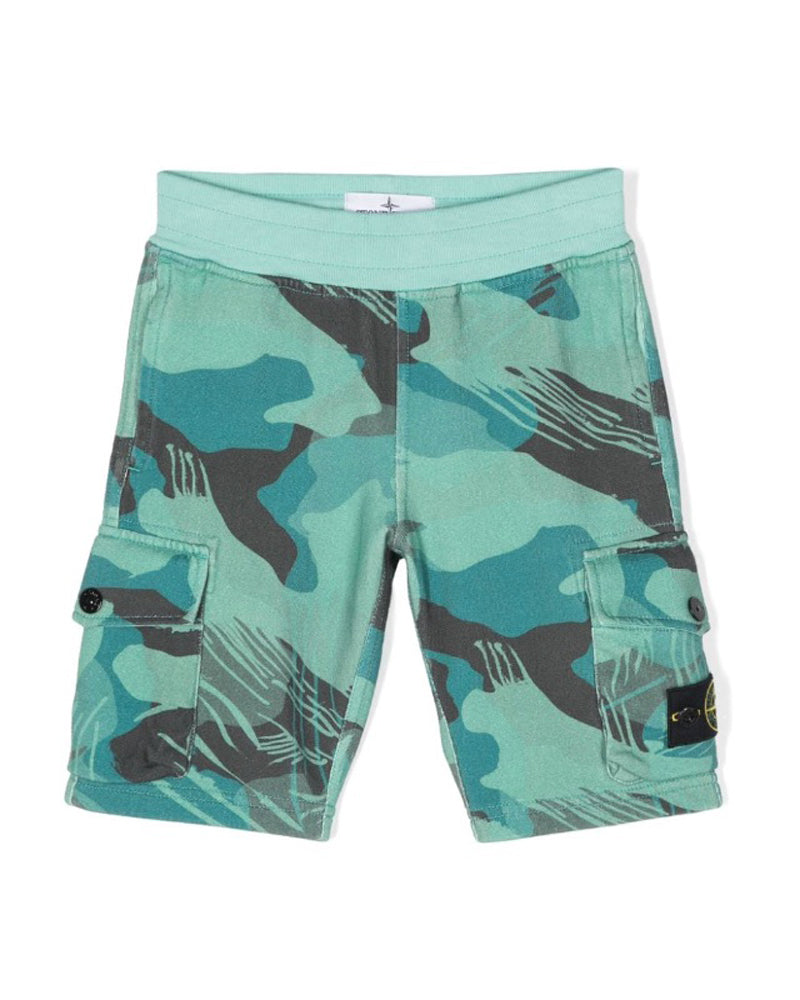 Stone island best sale junior shorts sale