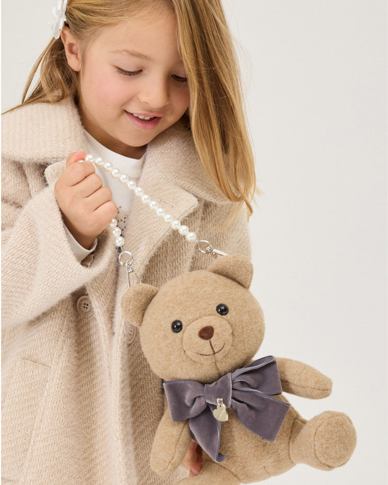
  
    Monnalisa
  
 Girls Beige Teddy Purse