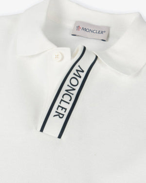 
  
    Moncler
  
    Enfant
  
 Boys White Cotton Polo