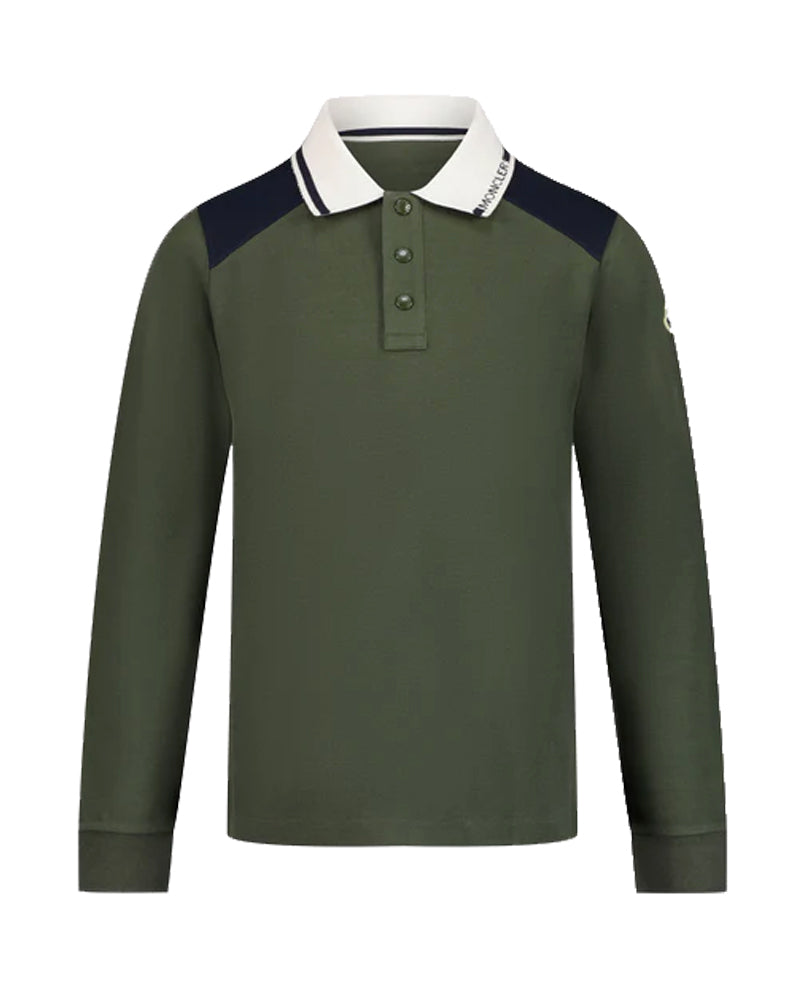 Boys Green Polo