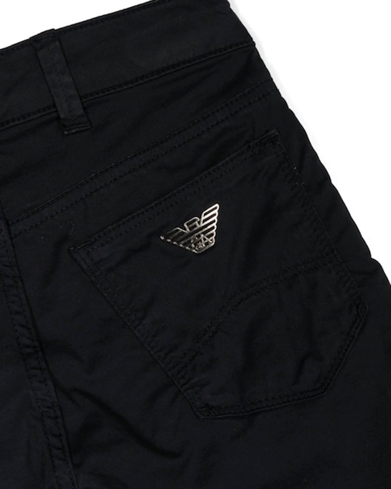 
  
    Emporio
  
    Armani
  
 Boys Navy Cotton Twill Pants