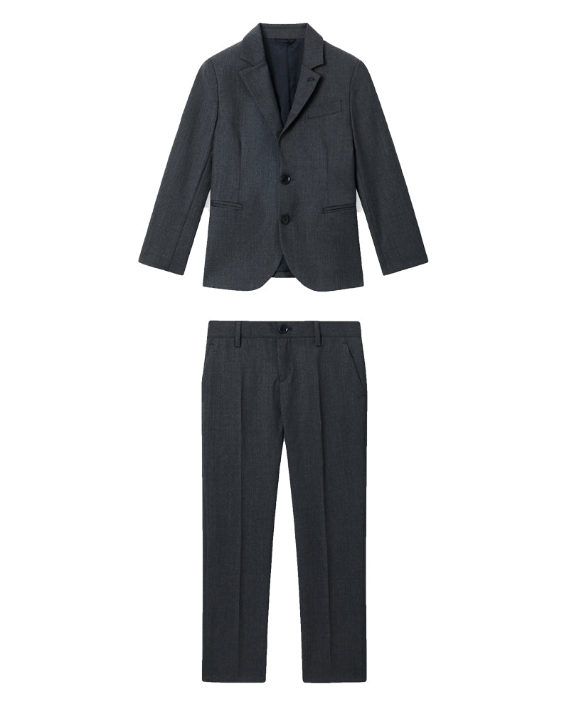 
  
    Emporio
  
    Armani
  
 Boys Grey Cool Wool Suit