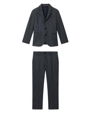 
  
    Emporio
  
    Armani
  
 Boys Grey Cool Wool Suit