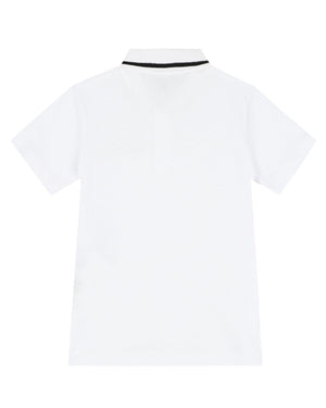 
  
    Ea7
  
    Emporio
  
    Armani
  
 Boys White Cotton Polo