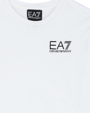 
  
    Ea7
  
    Emporio
  
    Armani
  
 Boys White Cotton T-Shirt