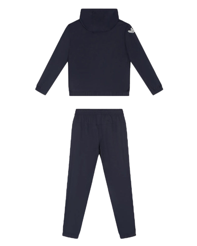 Boys Navy Nylon Logo Set