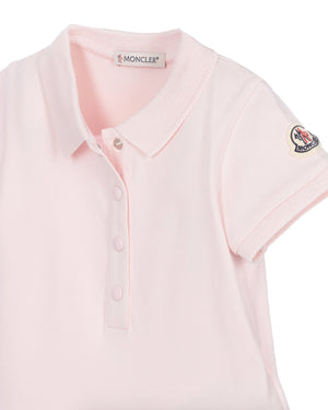 
  
    Moncler
  
    Enfant
  
 Baby Girls Pink Polo Dress