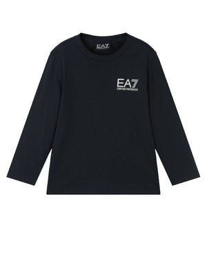 
  
    Ea7
  
    Emporio
  
    Armani
  
 Boys Navy Cotton Top