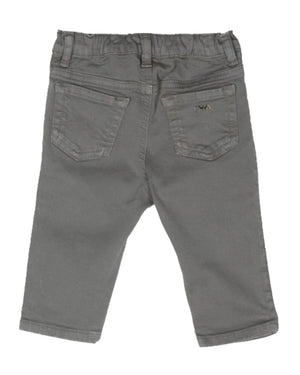 
  
    Emporio
  
    Armani
  
 Baby Boys Grey 5 Pocket Pant