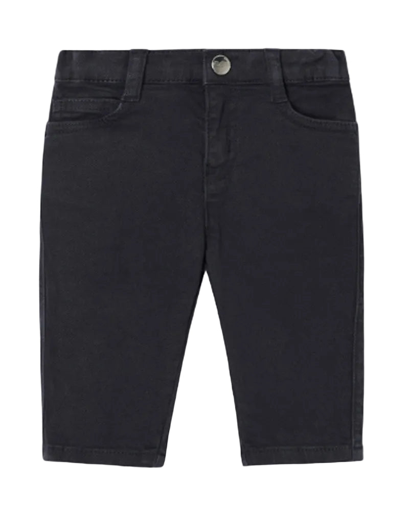 
  
    Emporio
  
    Armani
  
 Baby Boys Navy Cotton Twill Pants