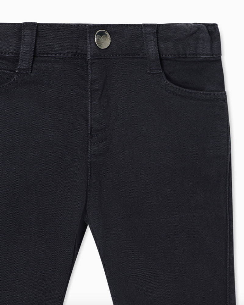 
  
    Emporio
  
    Armani
  
 Baby Boys Navy Cotton Twill Pants