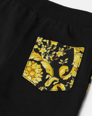 
  
    Versace
  
 Baby Black/Gold Barocco Tracksuit