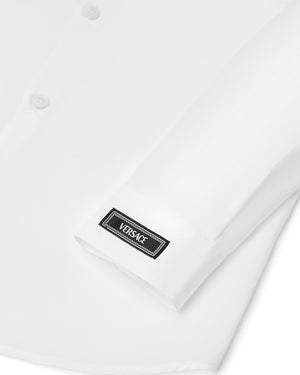 
  
    Versace
  
 Boys White Cotton Shirt