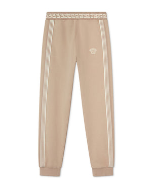 
  
    Versace
  
 Boys Beige Greca Track Pants
