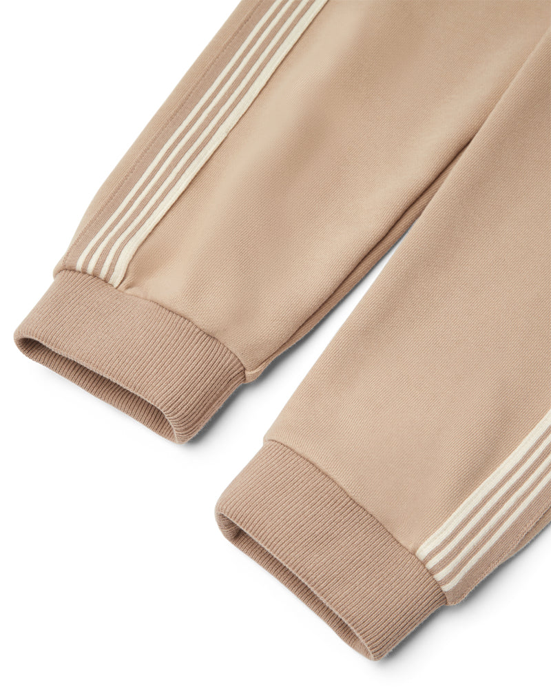 Boys Beige Greca Track Pants