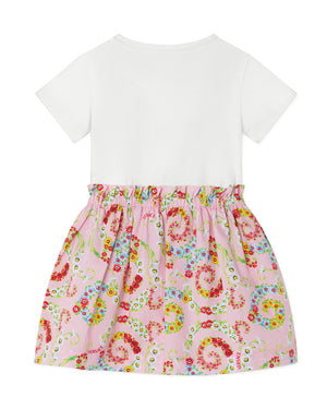 
  
    Versace
  
 Baby Girls Pink Floral Swirl Dress