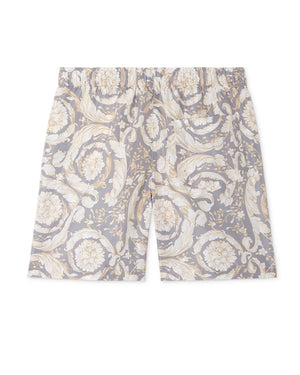 
  
    Versace
  
 Boys Grey Borocco Swim Shorts