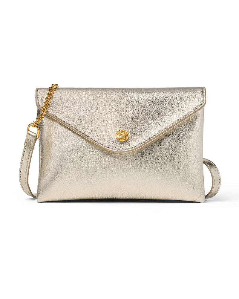 
  
    Versace
  
 Girls Gold Crossbody Purse