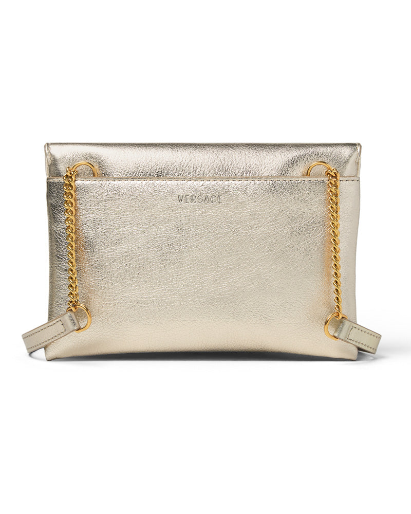 
  
    Versace
  
 Girls Gold Crossbody Purse