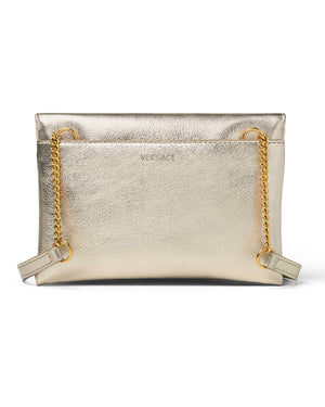 
  
    Versace
  
 Girls Gold Crossbody Purse