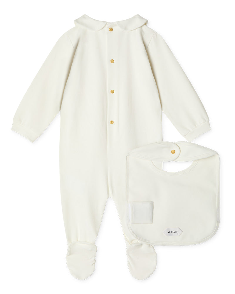 
  
    Versace
  
 Baby Ivory Cotton Medusa Gift Set