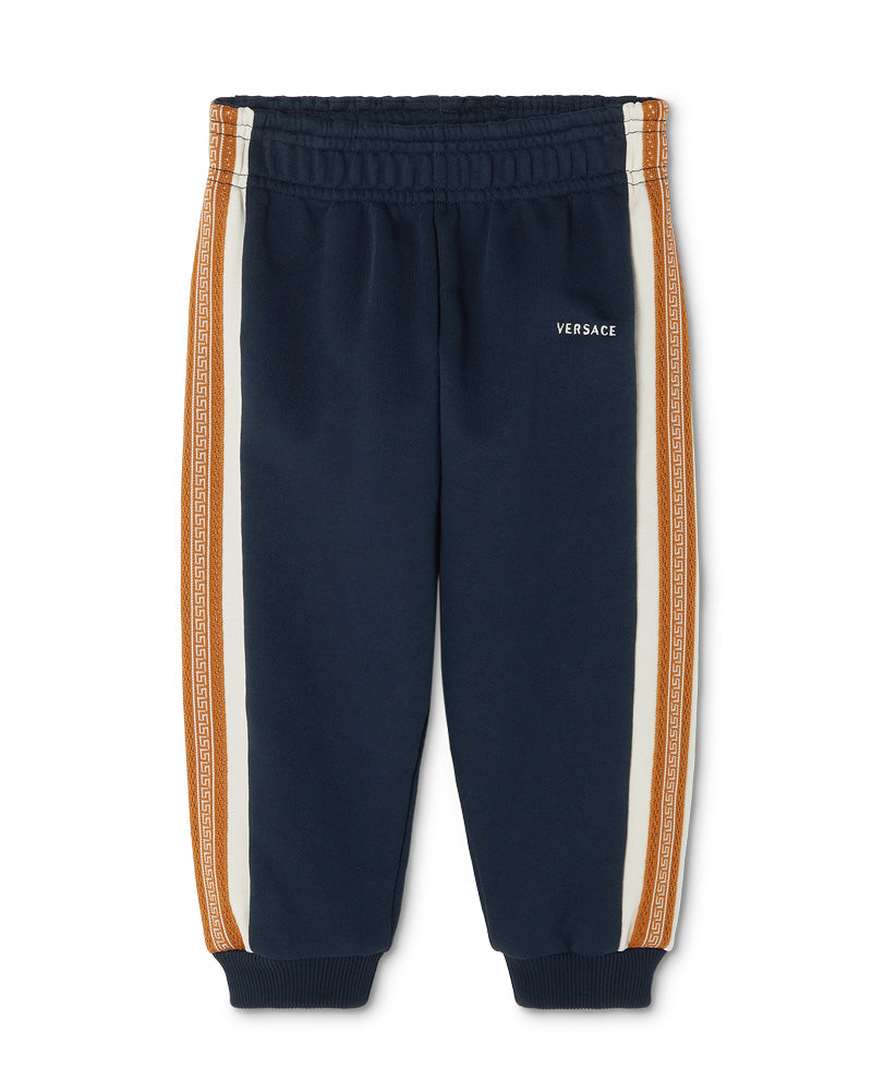 
  
    Versace
  
 Baby Navy Embroidered Logo Track Pants