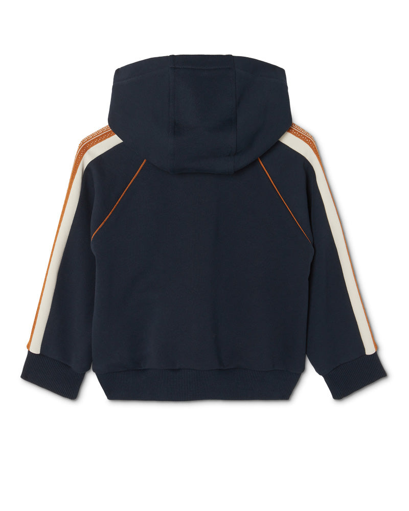 
  
    Versace
  
 Baby Boys Navy Embroidered Logo Sweater
