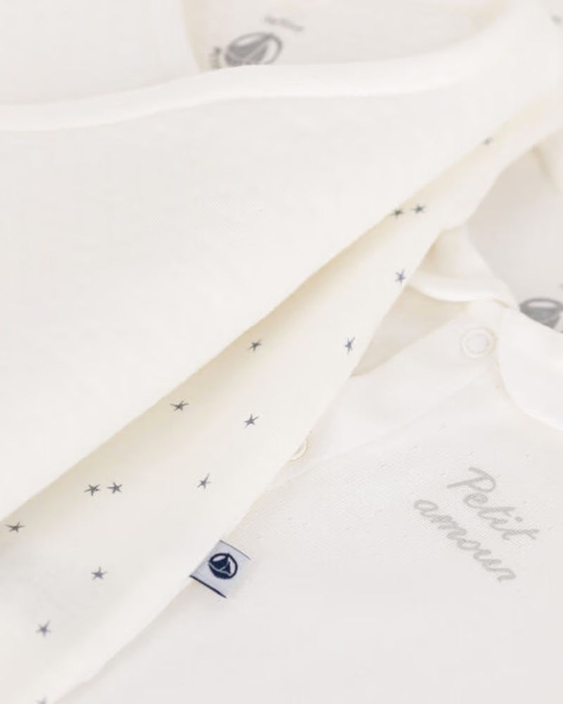 
  
    Petit
  
    Bateau
  
 Baby Ivory Diaper Bag Gift Set