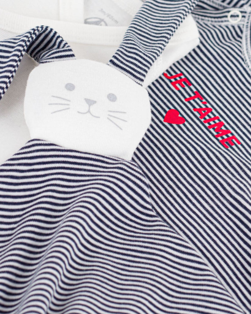 
  
    Petit
  
    Bateau
  
 Baby Onesie, Body & Toy Gift Set
