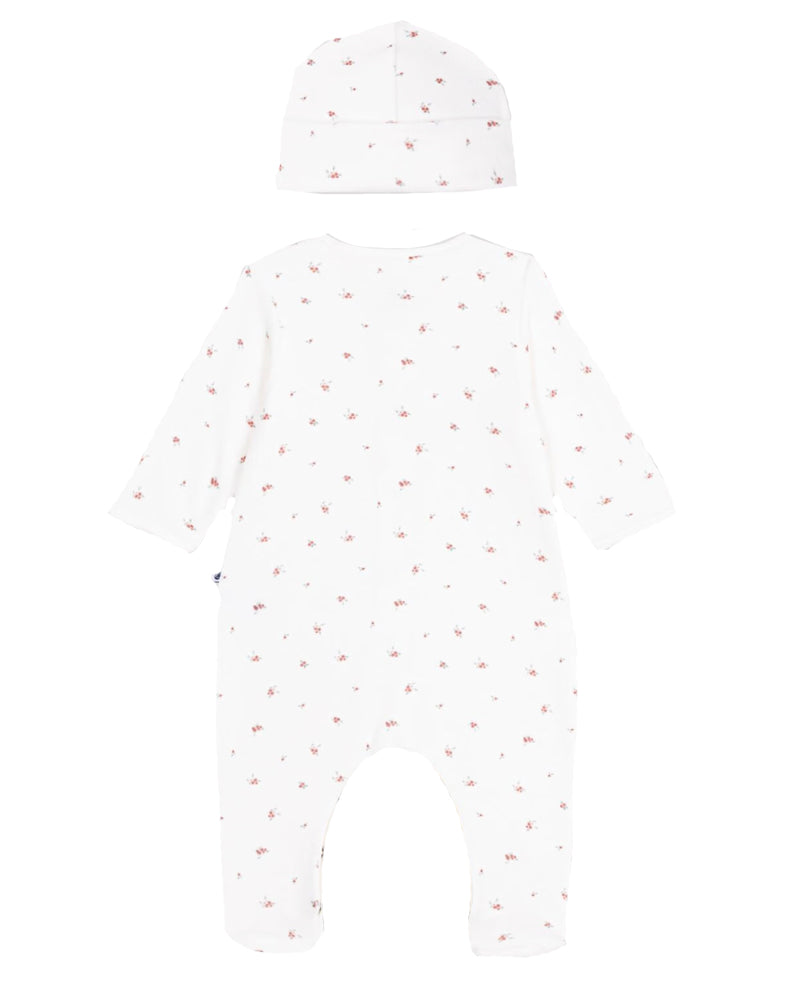 
  
    Petit
  
    Bateau
  
 Baby Ivory Holly Velour Gift Set