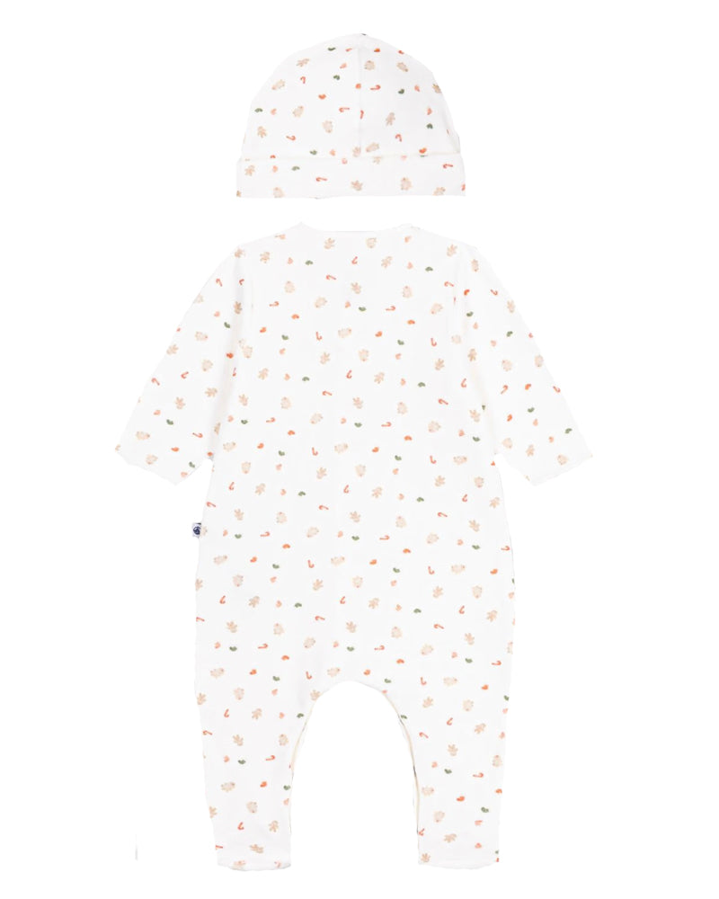 
  
    Petit
  
    Bateau
  
 Baby Ivory Holiday Velour Gift Set