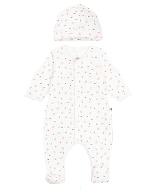 
  
    Petit
  
    Bateau
  
 Baby Ivory Holiday Velour Gift Set