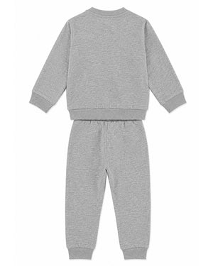 
  
    Moschino
  
 Baby Boys Grey Cotton Bear Tracksuit