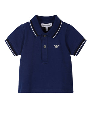 
  
    Emporio
  
    Armani
  
 Baby Boys Blue Logo Polo