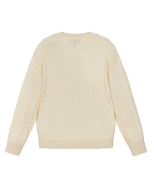 
  
    Emporio
  
    Armani
  
 Boys Beige Embroidered Eagel Cardigan