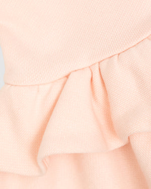 
  
    Fendi
  
 Baby Girls Pink Ruffle Logo Dress